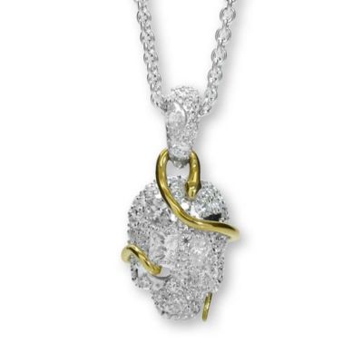 ヴェルヴェットラウンジ スカルネックレス スターダスト スターダストスカルペンダント ホワイト Pendant Velvet Lounge
